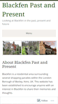 Mobile Screenshot of blackfenpastandpresent.com